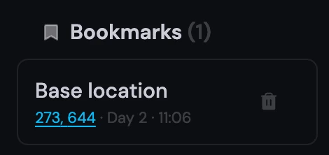 Journal and explored map
